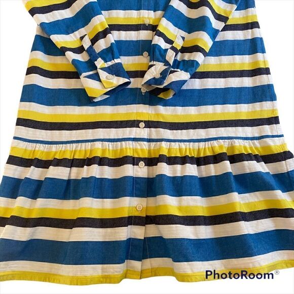 TOMMY HILFIGER long sleeve Striped Shirt Dress - Picture 10 of 13